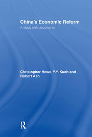China's Economic Reform: A Study with Documents book cover