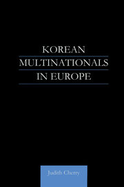Korean Multinationals in Europe book cover