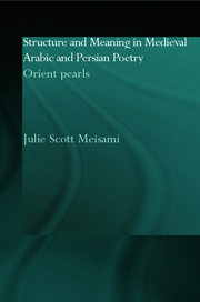 Structure and Meaning in Medieval Arabic and Persian Lyric Poetry: Orient Pearls book cover