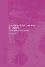 Women's Employment in Japan: The Experience of Part-time Workers book cover