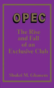 Opec: The Rise and Fall of an Exclusive Club book cover