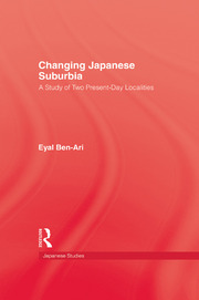 Changing Japanese Suburbia book cover