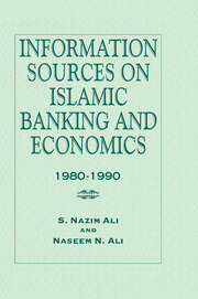 Information Sources on Islamic Banking and Economics: 1980-1990 book cover