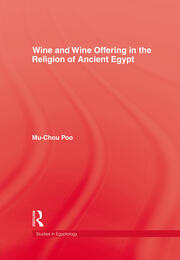 Wine & Wine Offering In The Religion Of Ancient Egypt book cover