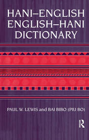 Hani-English - English-Hani Dictionary book cover