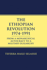 Ethiopian Revolution 1974-1991: From a Monarchical Autocracy to a Military Oligarchy book cover