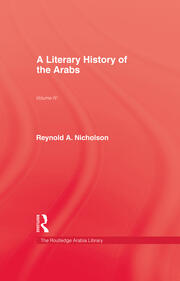 A Literary History of the Arabs book cover