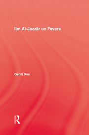 Ibn Al-Jazzar On Fevers book cover