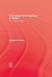 Changing Rural Systems In Oman: The Khabura Project book cover