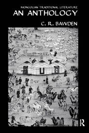 Mongolian Traditional Literature: An Anthology book cover