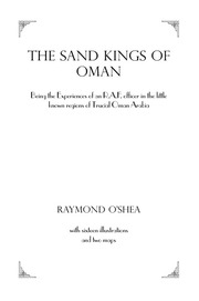 Sand Kings Of Oman book cover