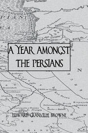 A Year Amongst The Persians book cover
