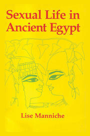 Sexual Life in Ancient Egypt book cover
