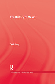 History Of Music book cover
