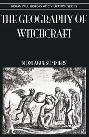 Geography Of Witchcraft book cover