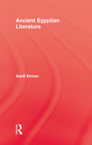 Ancient Egyptian Literature book cover