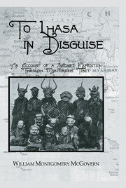 To Lhasa In Disguise book cover