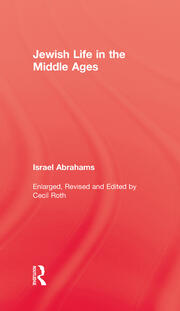 Jewish Life In The Middle Ages book cover