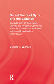Secret Sects Of Syria book cover