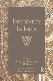 Indigeneity In India book cover