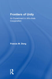 Frontiers Of Unity: An Experiment in Afro-Arab Cooperation book cover