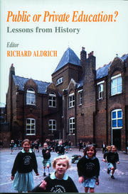 Public or Private Education?: Lessons from History book cover