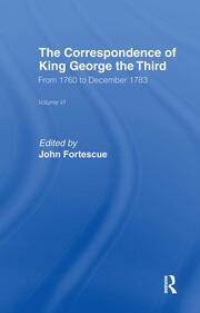 The Correspondence of King George the Third Vl6 book cover