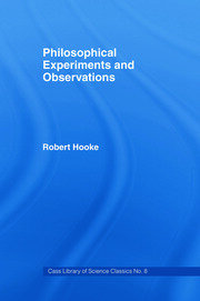Philosophical Experiments and Observations book cover