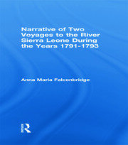 Narrative of Two Voyages to the River Sierra Leone During the Years 1791-1793 book cover