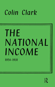 National Income 1924-1931 book cover