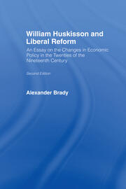 William Huskisson and Liberal Reform book cover