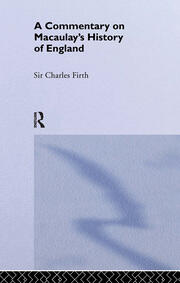 Commentary on Macaulay's History of England book cover