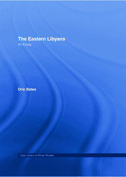 The Eastern Libyans (1914) book cover