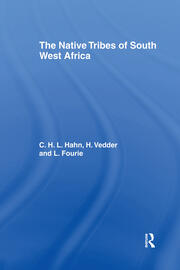 The Native Tribes of South West Africa book cover