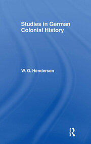 Studies in German Colonial History book cover