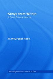 Kenya from Within: A Short Political History book cover