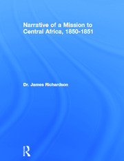 Narrative of a Mission to Central Africa, 1850-1851 book cover