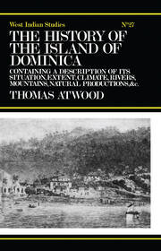 The History of the Island of Dominica book cover