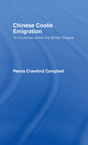 Chinese Coolie Emigration to Canada book cover