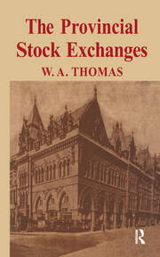 Provincial Stock Exchange book cover