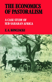The Economics of Pastoralism: A Case Study of Sub-Saharan Africa book cover