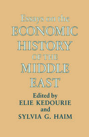 Essays on the Economic History of the Middle East book cover