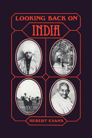Looking Back on India book cover