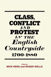Class, Conflict and Protest in the English Countryside, 1700-1880 book cover