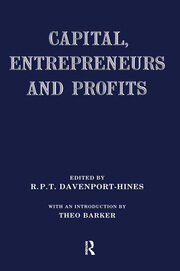 Capital, Entrepreneurs and Profits book cover