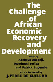 The Challenge of African Economic Recovery and Development book cover