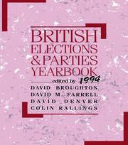 British Elections and Parties Yearbook 1994 book cover