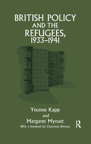 British Policy and the Refugees, 1933-1941 book cover