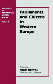 Parliaments and Citizens in Western Europe book cover