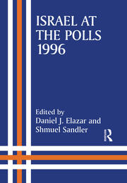 Israel at the Polls, 1996 book cover